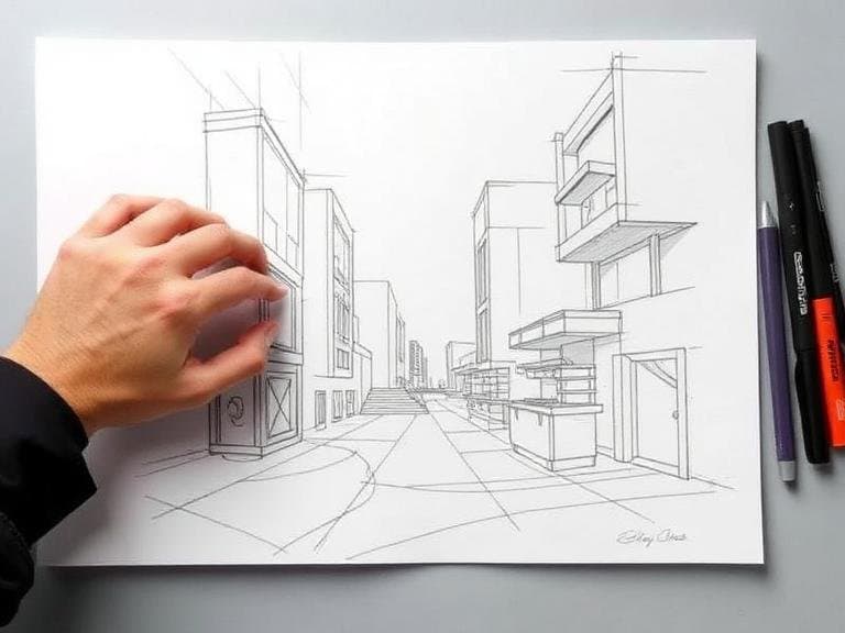 Advanced Perspective Sketching Techniques Elevate Industrial Design Practice