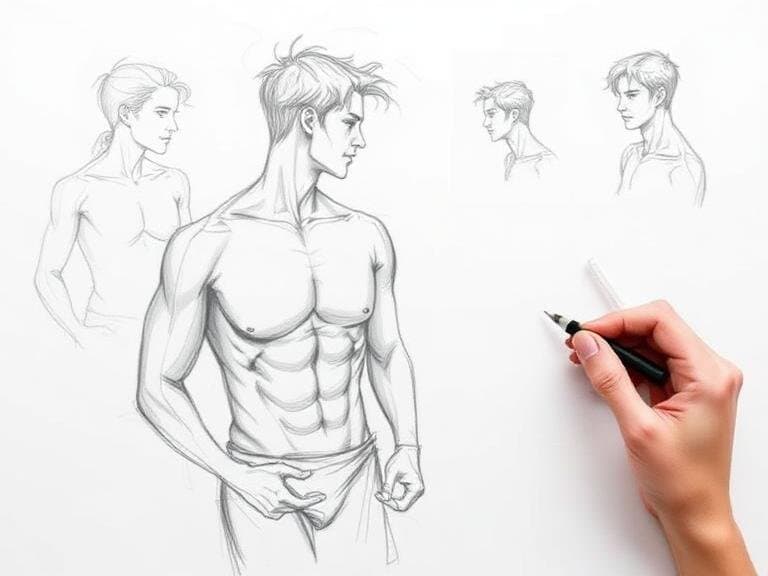 The Art of Gesture Sketching in Figure Drawing for Designers